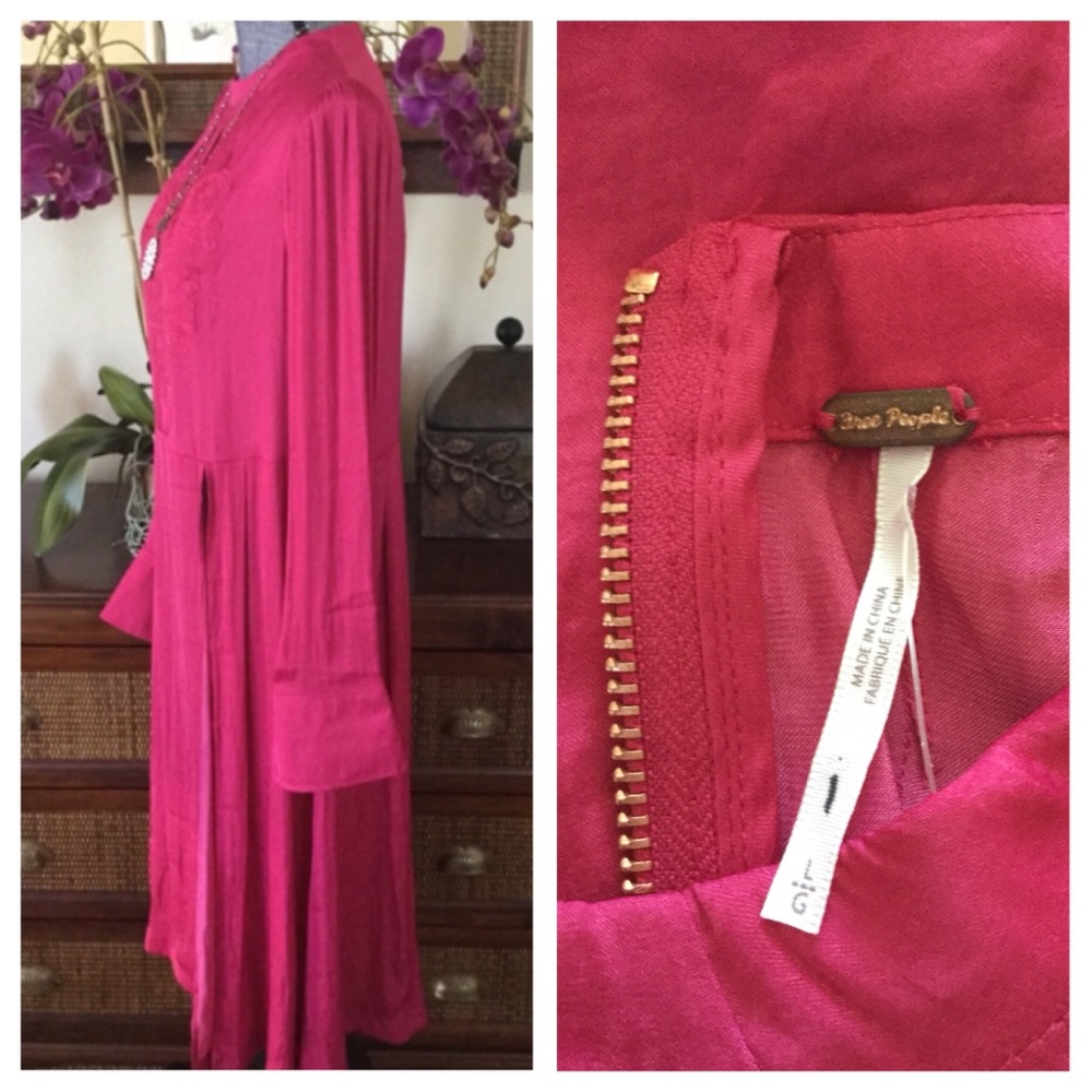 🆕Free People New Day Embroidered Tunic.  NWOT. - Picture 7 of 7